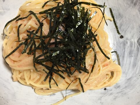 シンプルな明太子パスタ♫